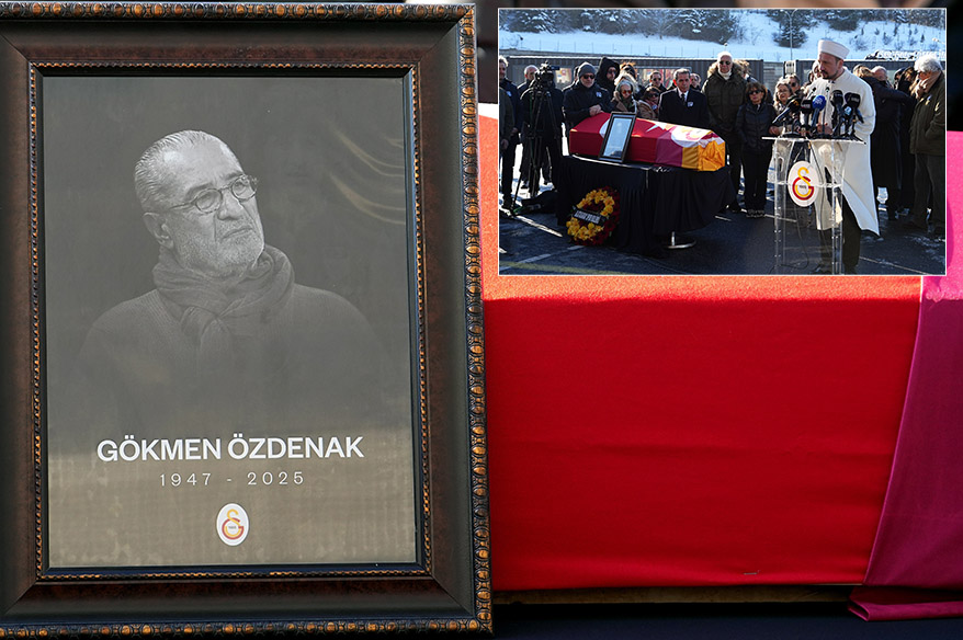 Gökmen Özdenak için stadyumda tören düzenlendi