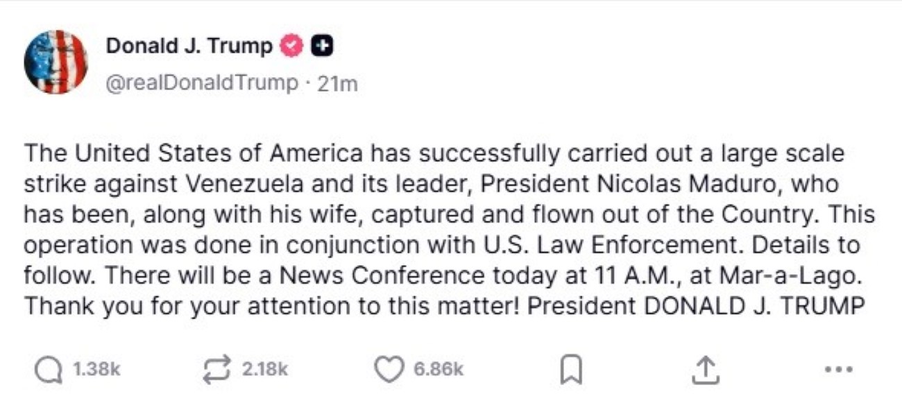 Venezuela'da patlama sesleri: Hava üsleri hedef alındı!