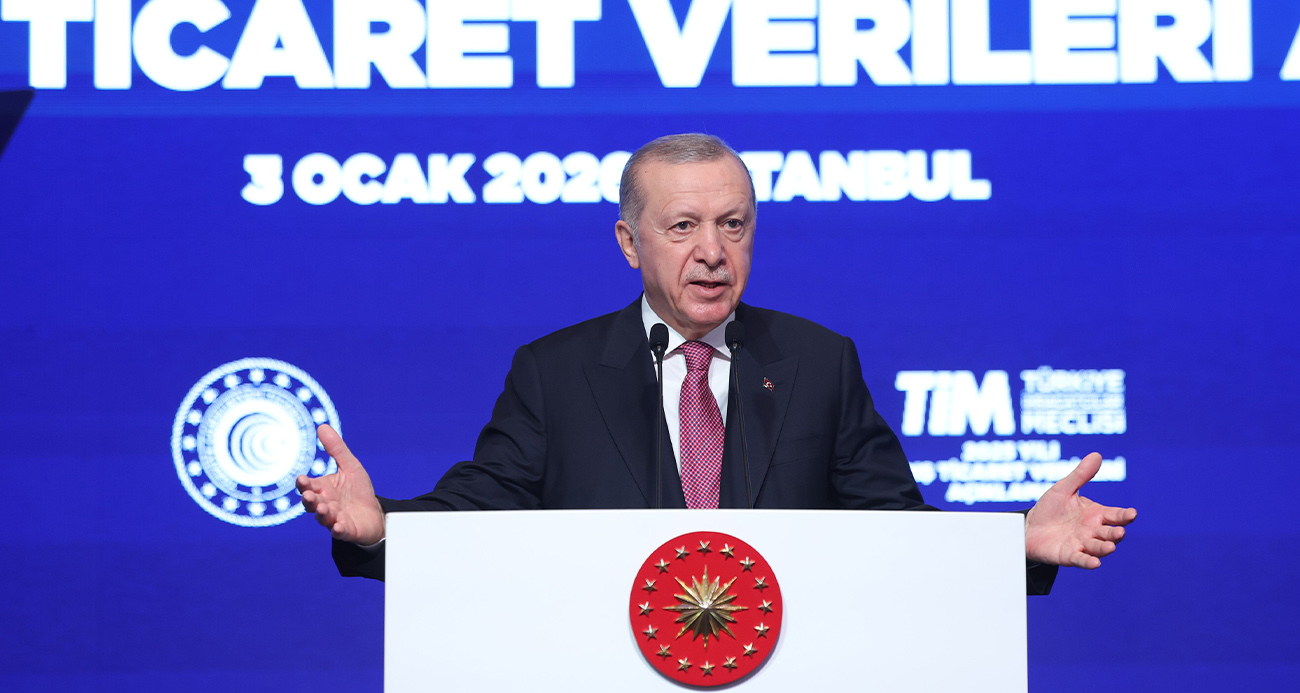 Cumhurbaşkanı Erdoğan: "2025 yılında ihracat rekoru kırıldı"