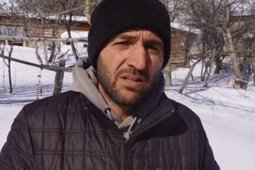 Çığ felaketinden kurtulan çoban o anları anlattı