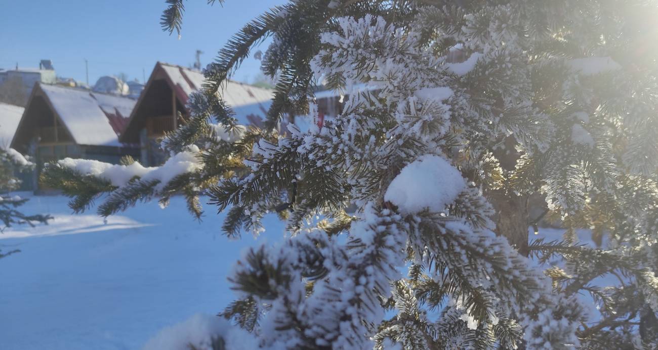 Ardahan’da Sibirya soğukları etkisini sürdürüyor.