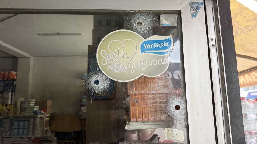 Marketten 2 milyon lira haraç isteyip silahlı saldırı düzenlediler iddiası