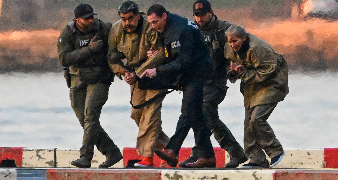 Venezuela'nın devrik lideri Maduro ve eşi hakim karşısında