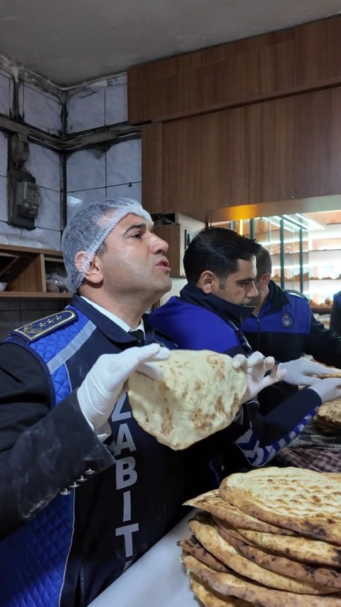 Fırında ortaya çıkan görüntülere tepki gösteren zabıta müdürü: 