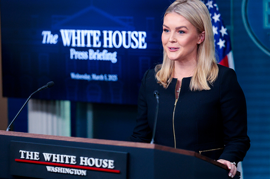 Beyaz Saray Sözcüsü Leavitt: "El konulan gemi, sahte bayrak taşıdığı için vatansız kabul edildi"