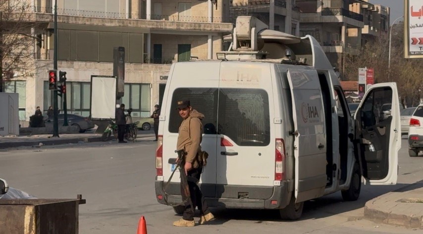 Halep’te İhlas Haber Ajansı ekibine keskin nişancı ateşi