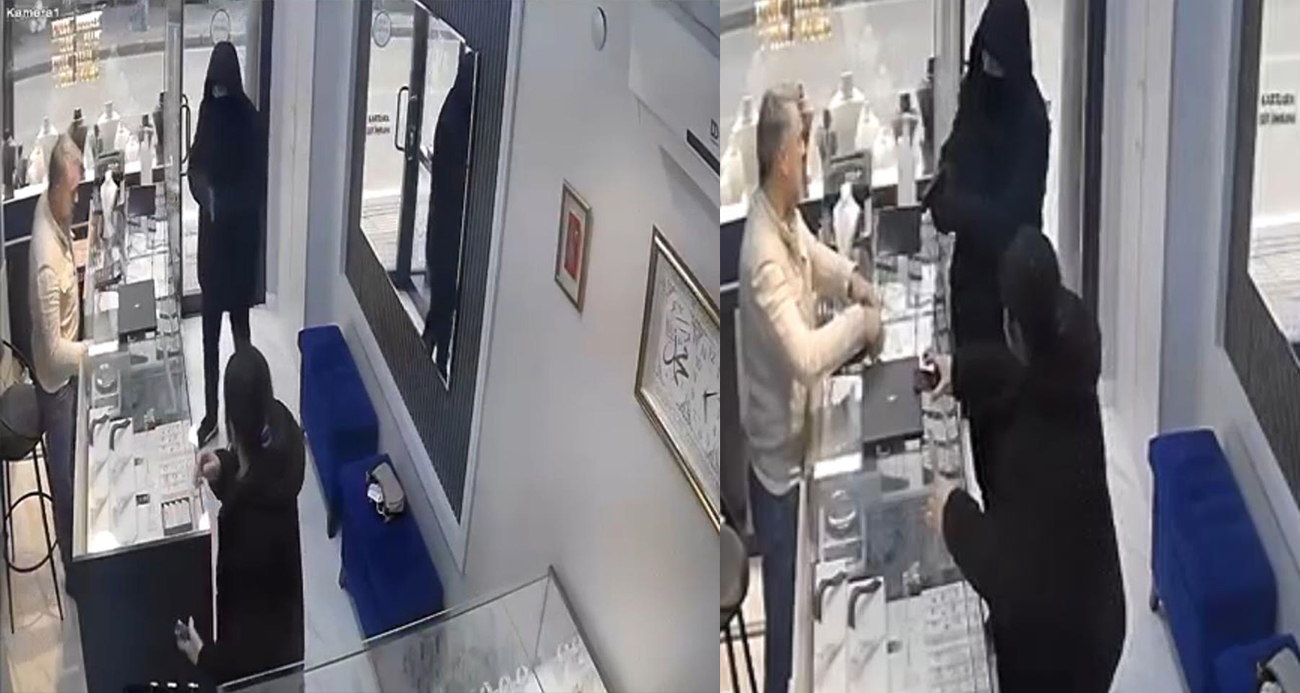 Bursa’da kamera şakası gibi soygun girişimi kamerada