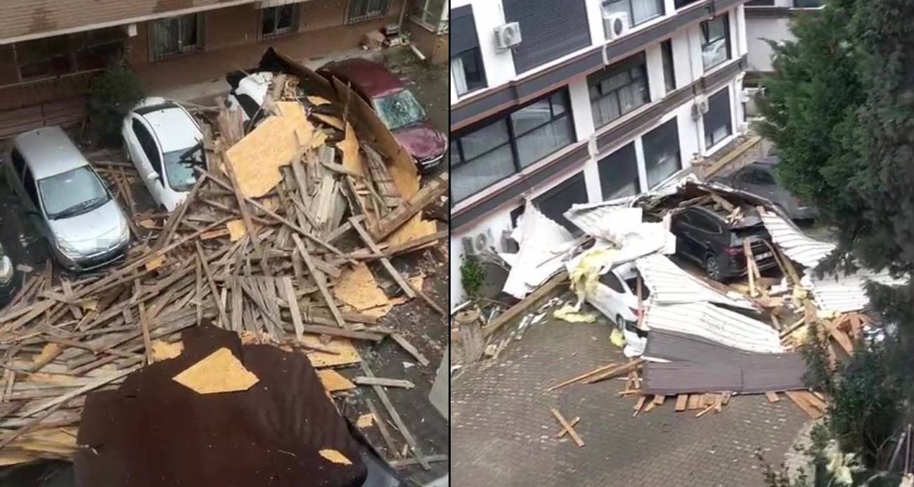 Kocaeli’de sadece bir mahallede 186 evin çatısı uçtu, hasar tespit çalışmaları devam ediyor