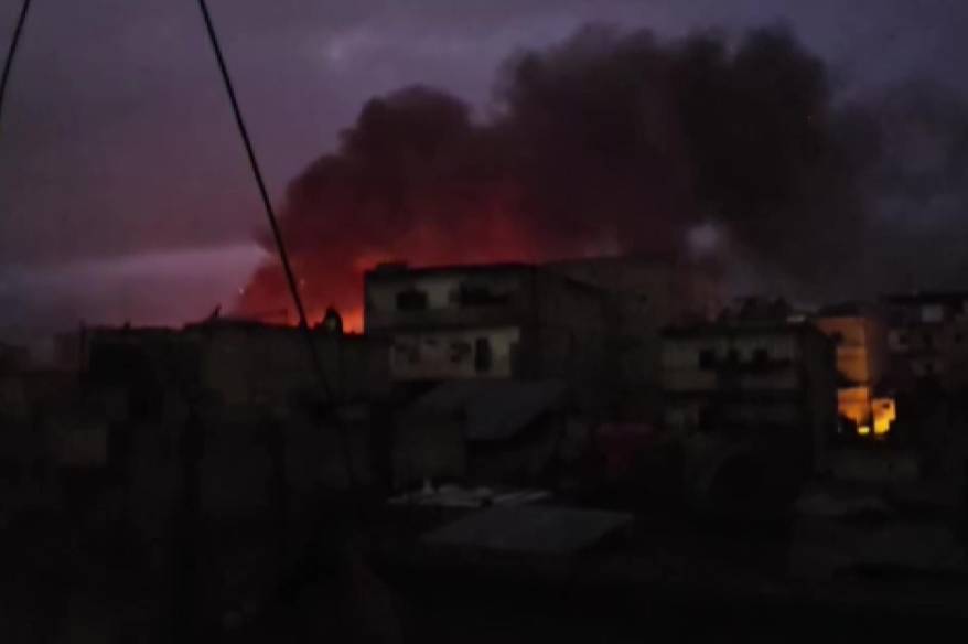 Halep'te terör örgütü SDG'ye ait mühimmat deposu imha edildi