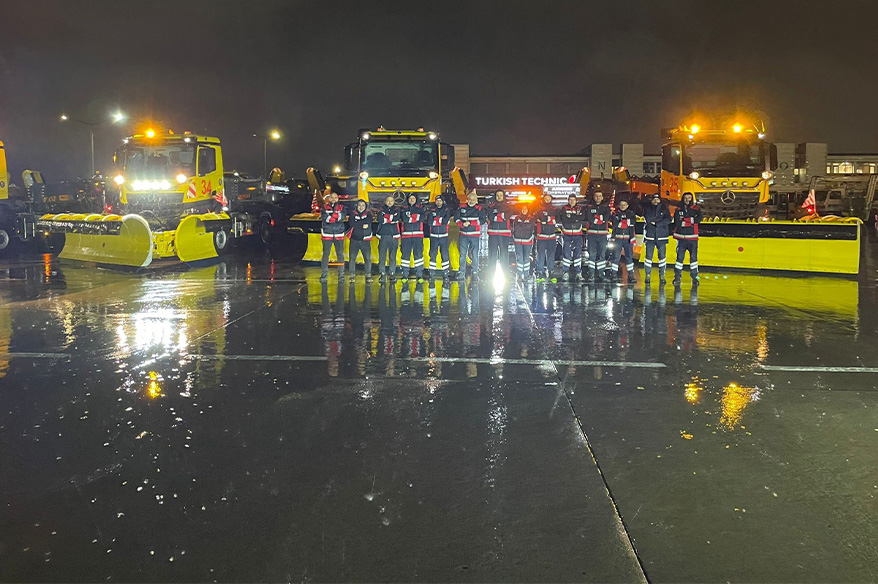 Sabiha Gökçen Havalimanı’nda kar tedbirleri