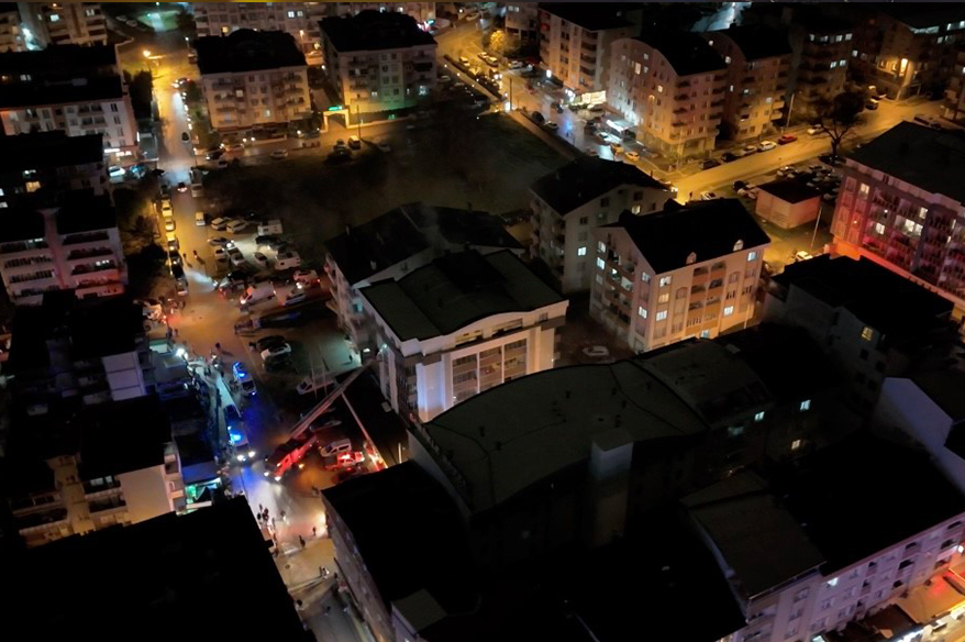 Bursa’da otel yangını kontrol altına alındı: 7 kişi yaralandı