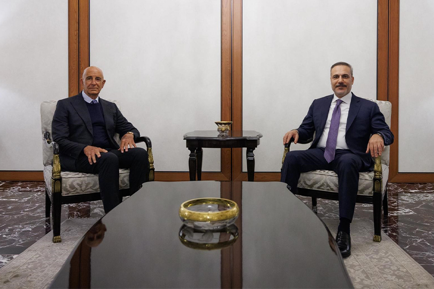 Dışişleri Bakanı Fidan, ABD’nin Ankara Büyükelçisi Barrack’ı kabul etti