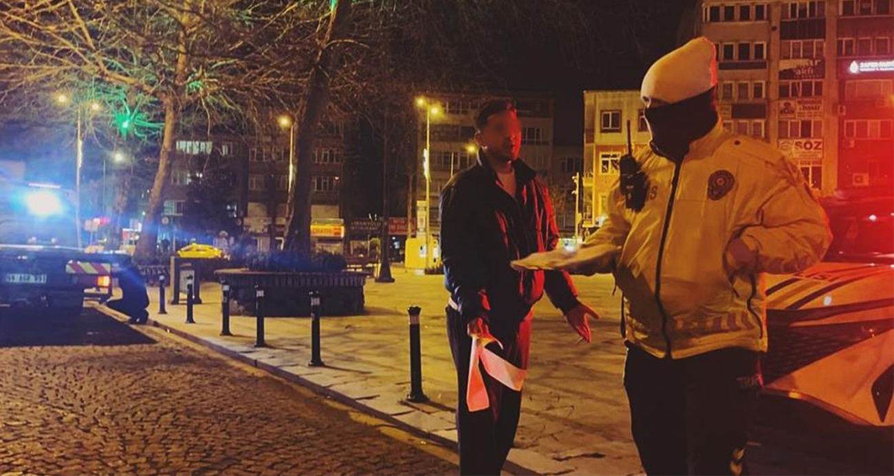 Alkollü sürücü polise dakikalarca dil döktü: "Ben polis olacak adamım, boyum da uzun"