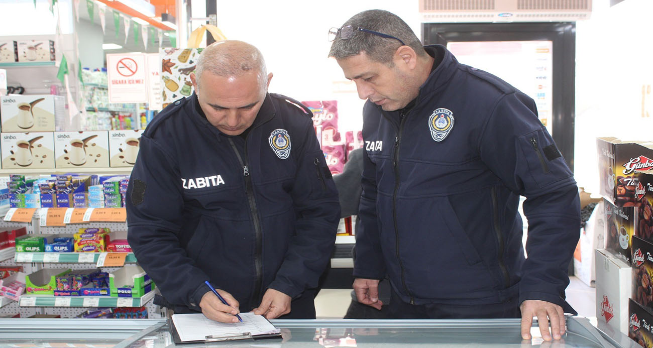 Sultanhisar’da zabıta ekipleri marketleri denetledi