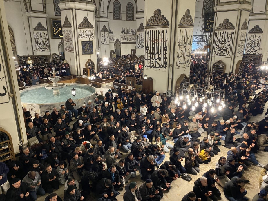 Miraç Kandili dualarla idrak edildi