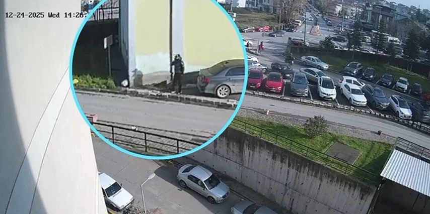 Milyonluk vurgun yapan sahte savcı ve polisi kameralar ele verdi