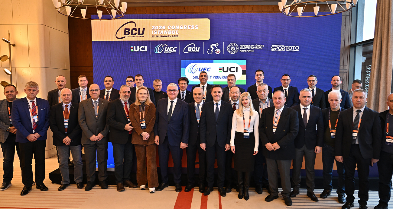 Balkan Bisiklet Birliği 2026 Kongresi İstanbul’da gerçekleştirildi
