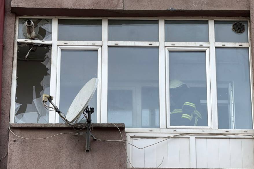 Sivas’ta patlayan kombi paniğe neden oldu