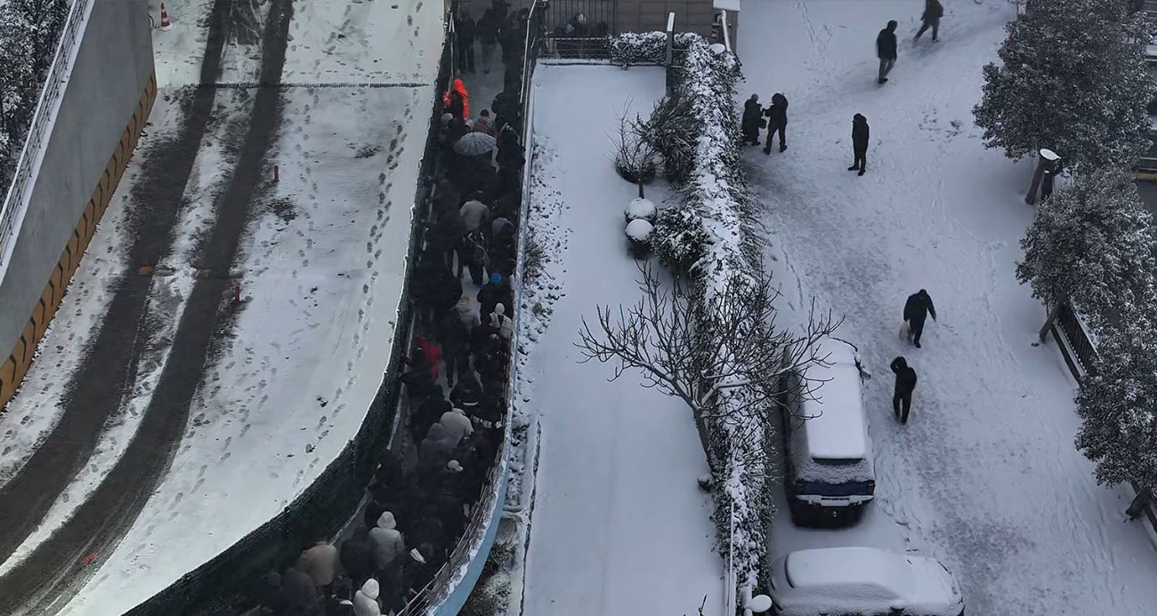 Vatandaşların kar ile İmtihanı!