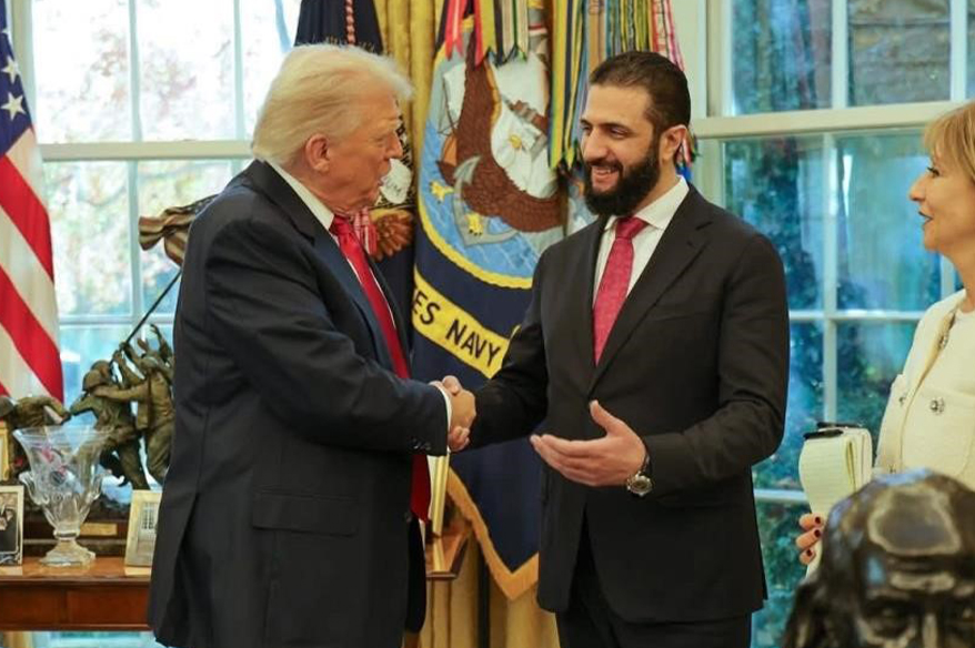 Suriye Devlet Başkanı eş-Şara ile ABD Başkanı Trump telefonda görüştü