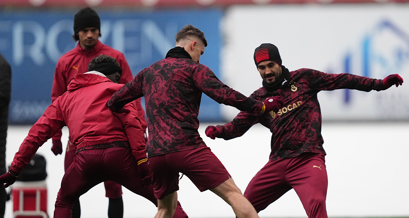 Galatasaray, Atletico Madrid maçı hazırlıklarını sürdürdü