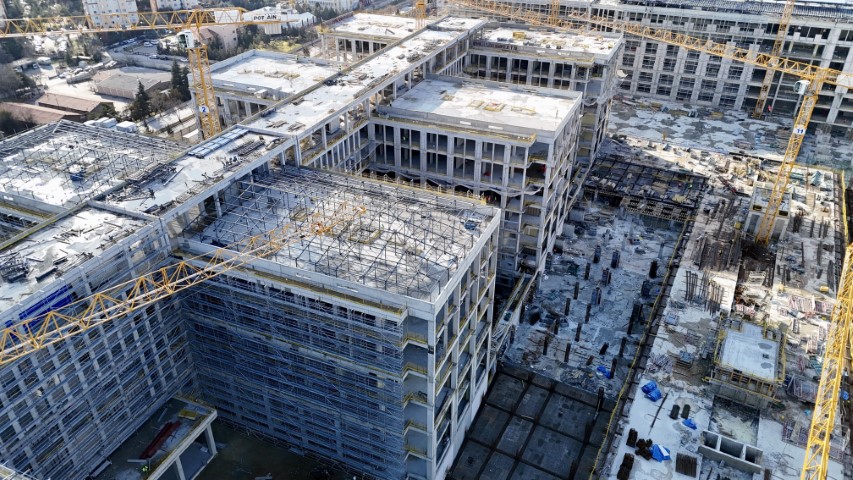 Yeni Ankara Adalet Sarayı yükseliyor: Adalet hizmetleri tek merkezde toplanacak