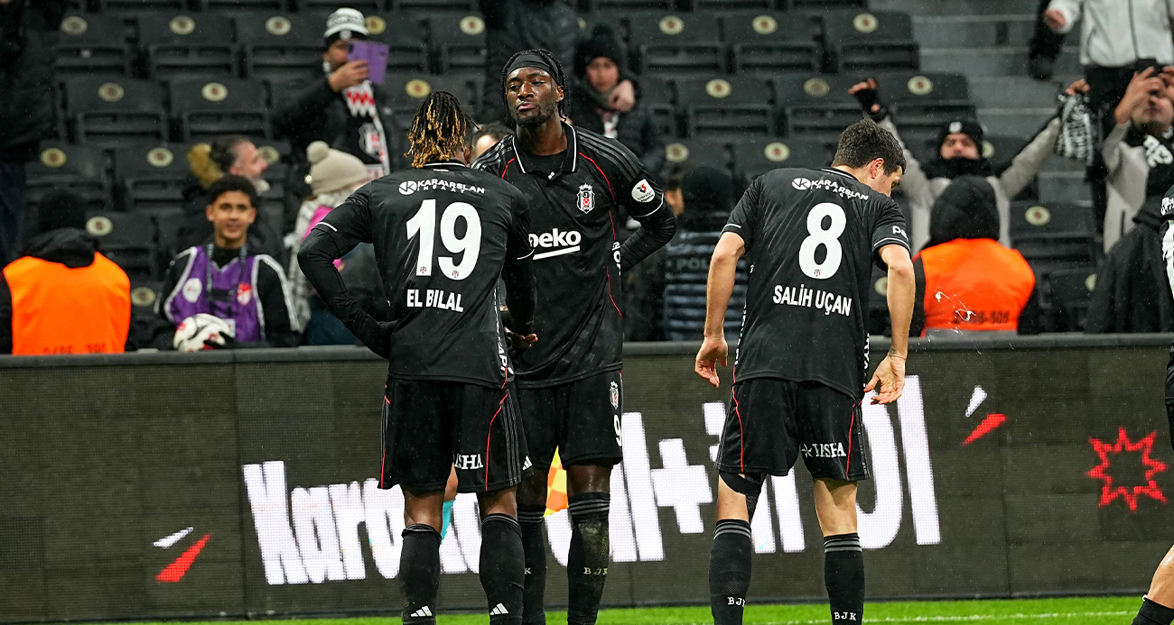 Beşiktaş bu sezon ilk kez üst üste kalesini gole kapadı