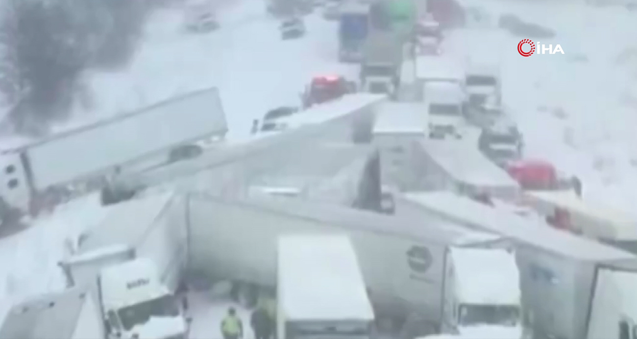 ABD’de 100 araçlık zincirleme kaza