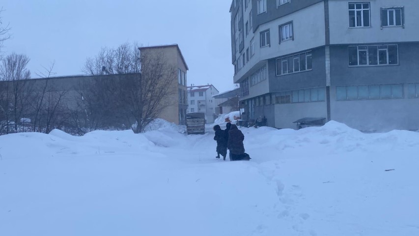 Bingöl Karlıova’da tipi ve fırtına hayatı felç etti: Esnaf kepenk kapattı