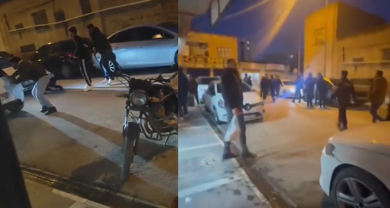 Mardin’de 3 kişinin yaralandığı silahlı kavga kamerada