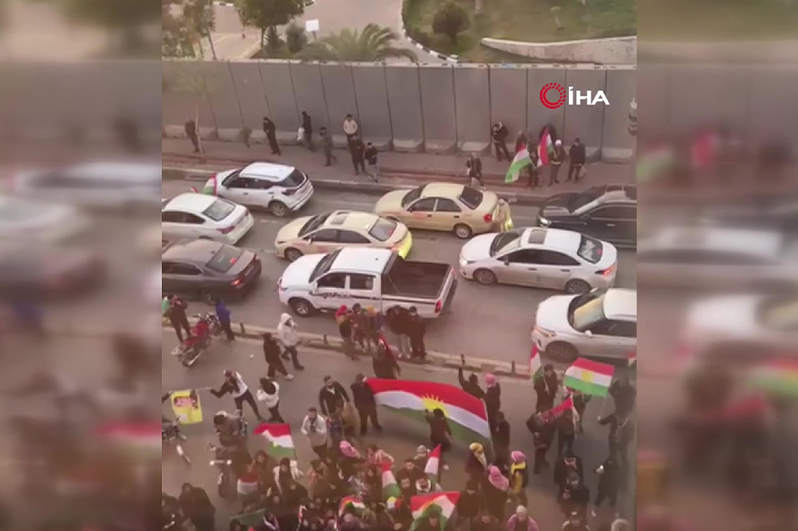 IKBY’de terör örgütü PKK/YPG yandaşlarından Irak Türkmen Cephesi binasını basma girişimi