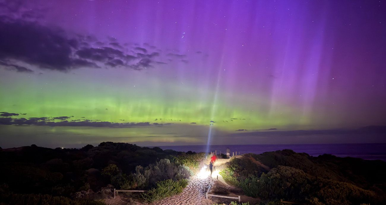 Güneş’teki patlama ilk olarak Avusturalya’dan görüntülendi
