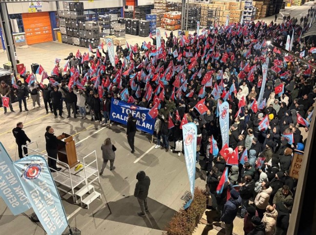 Metal işçileri kazandı, TOFAŞ’ta büyük kutlama