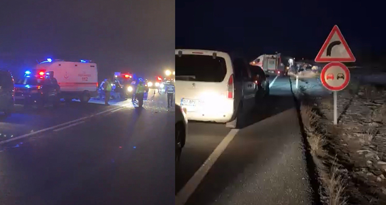 Mardin’de otomobil ile hafif ticari araç çarpıştı: 3 ölü, 2 yaralı