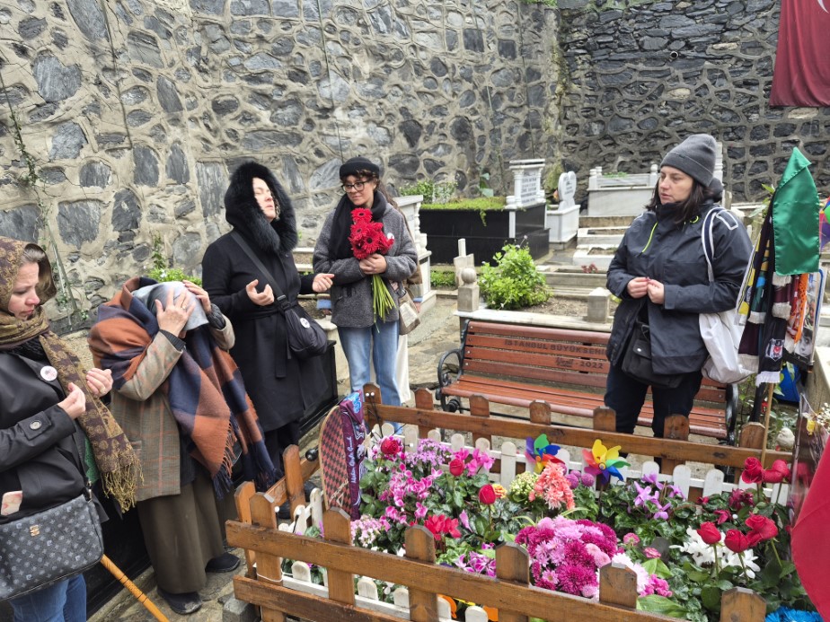 Mattia Ahmet Minguzzi öldürülmesinin 1.yıl dönümünde mezarı başında anıldı