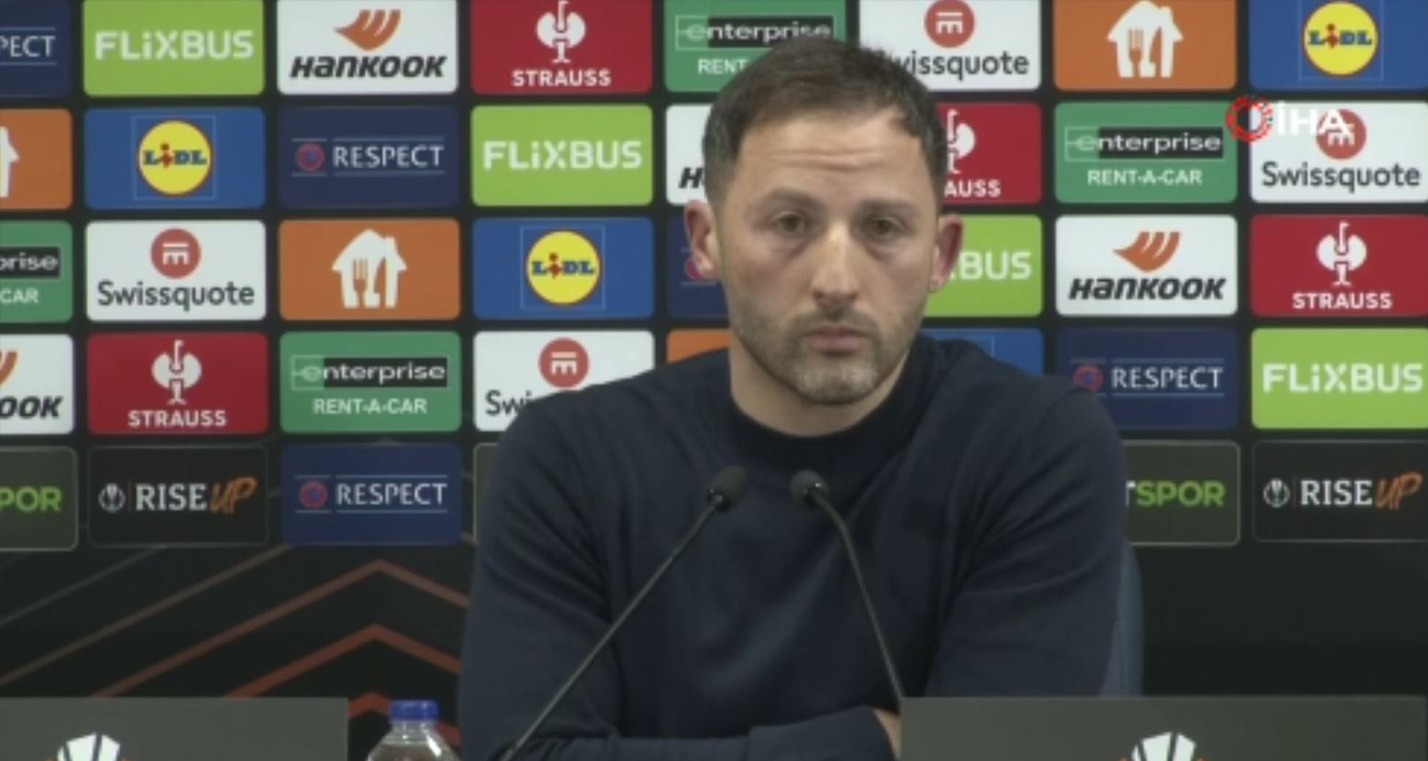 Domenico Tedesco: "Bugün savaşmaktan fazlasını yaptığımızı düşünüyorum"