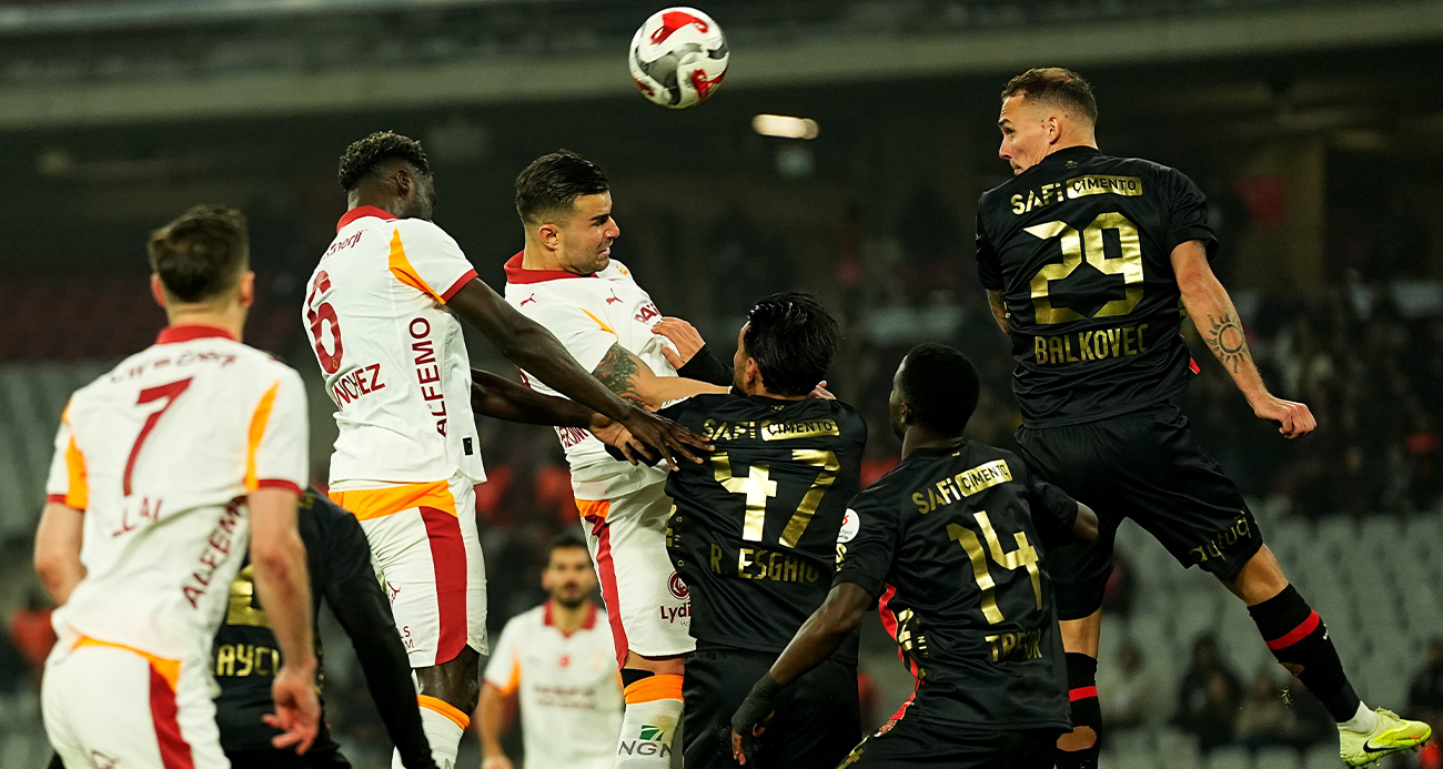 Galatasaray deplasmanda 3 golle güldü