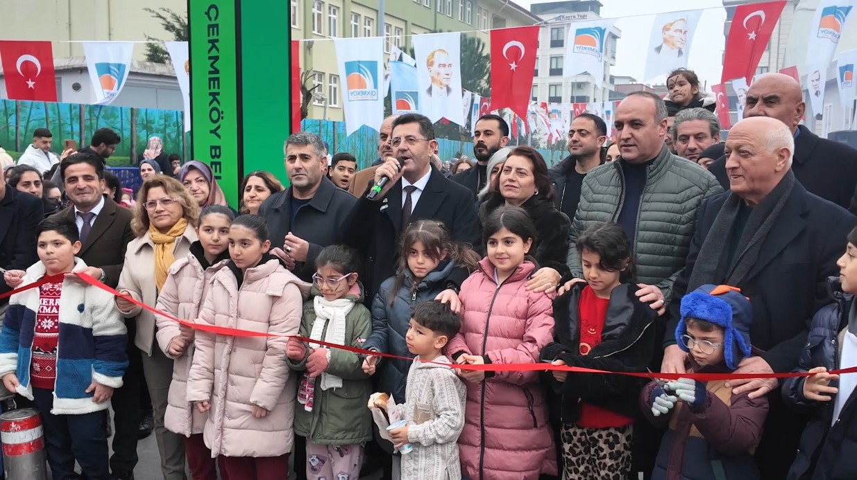 Çekmeköy’de "Susam Sokağı" hizmete açıldı