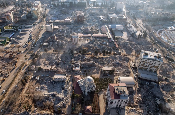 Kahramanmaraş’ta aynı açıdan çekilen görüntüler dönüşümü gözler önüne serdi