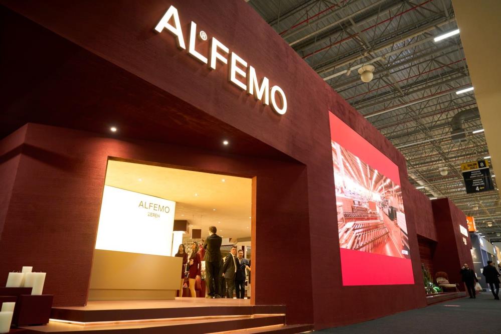 Alfemo, Uluslararası İstanbul Mobilya Fuarı’nda yenilenen koleksiyonlarını tanıttı