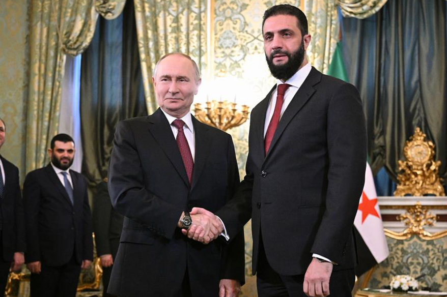 Putin yarın Suriye Devlet Başkanı eş-Şara ile görüşecek