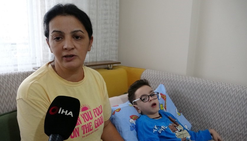 Grip sandılar, Boca virüsü çıktı: 7 yaşındaki Kaan 4 yıldır yatağa mahkum yaşıyor