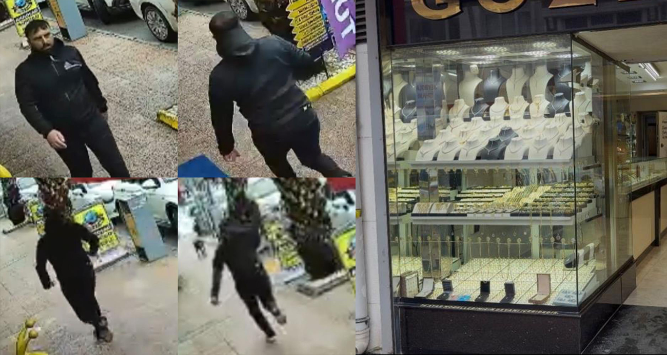 Kuyumcuda silahlı soygun: Önce 1 kilo istedi, sonra 100 gramlık külçeyi alıp kaçtı
