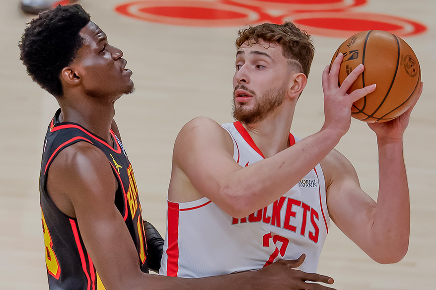 Alperen Şengün’den Atlanta karşısında 9 sayı, 13 ribaund