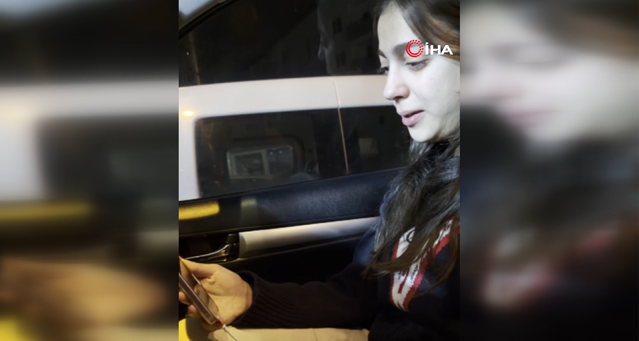 Depremzede Beliz’in, kendisine üşümesin diye montunu veren albayla görüşmesinde duygusal anlar yaşandı