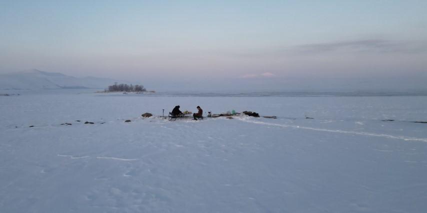 Bitlis’te tüm göller buz tuttu