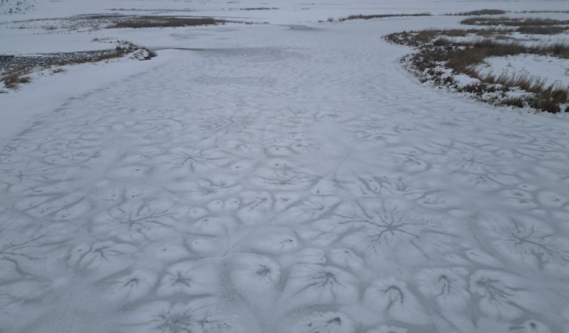 Bitlis’te tüm göller buz tuttu