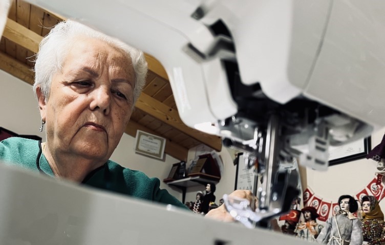 Folklorik kitre bebek sanatıyla Türkiye’nin ‘hazinesi’ oldu