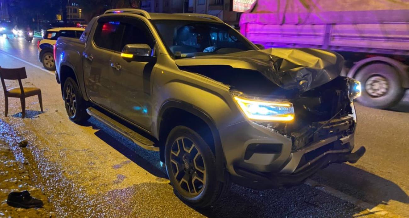 Emekli polis memuru kazada hayatını kaybetti: O anlar kamerada