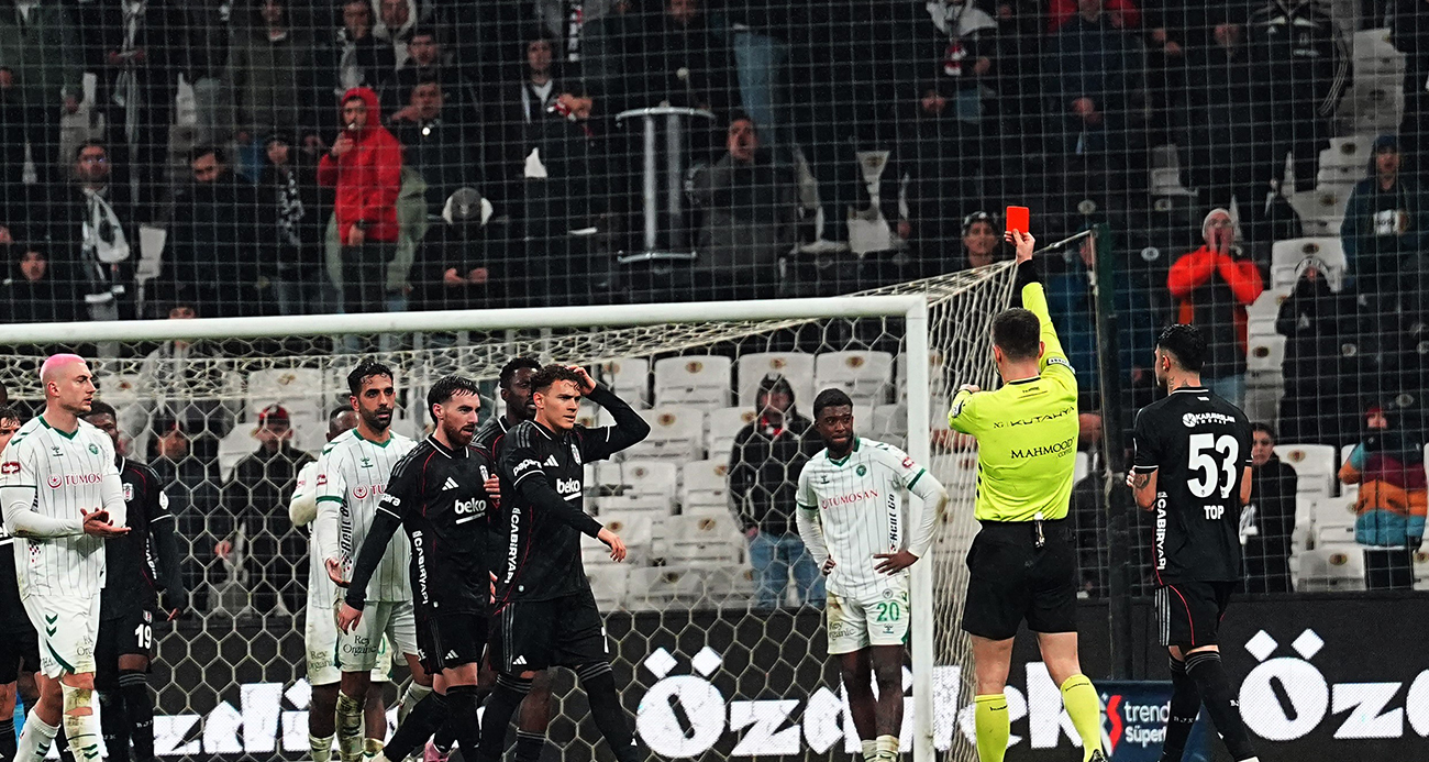 Kristjan Asllani ilk maçında kırmızı kart gördü